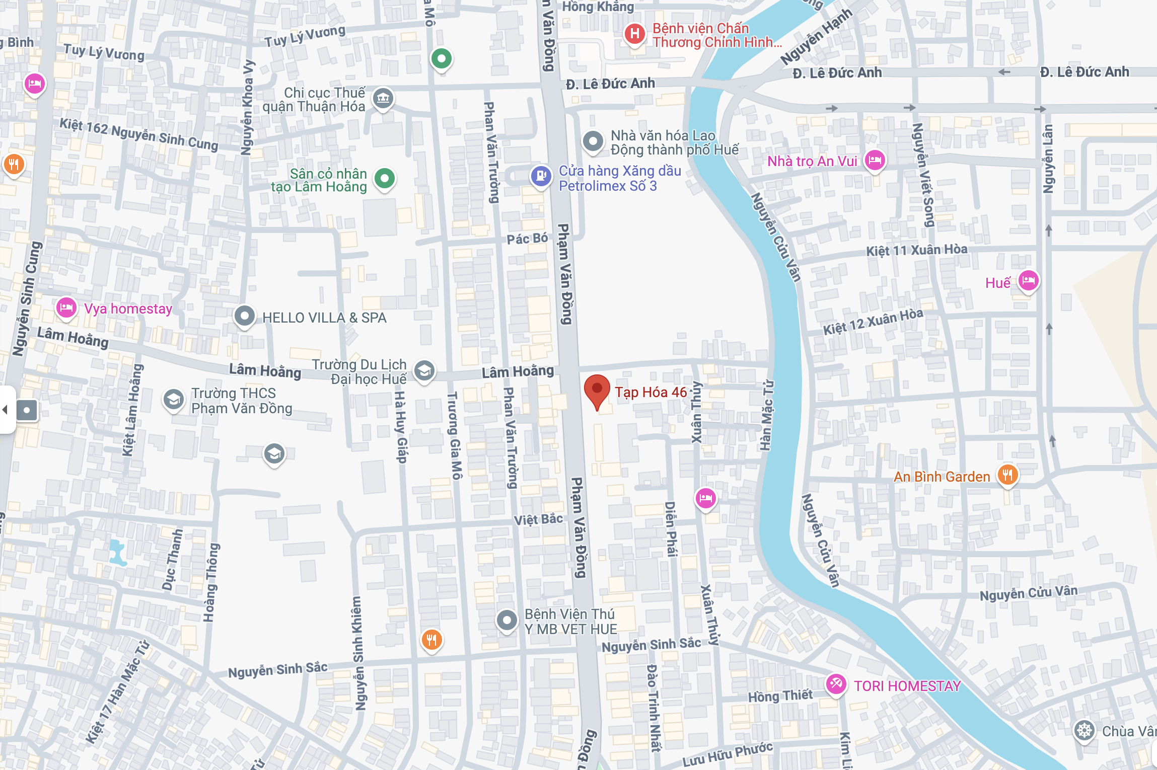 Bản đồ vị trí văn phòng AgentLand